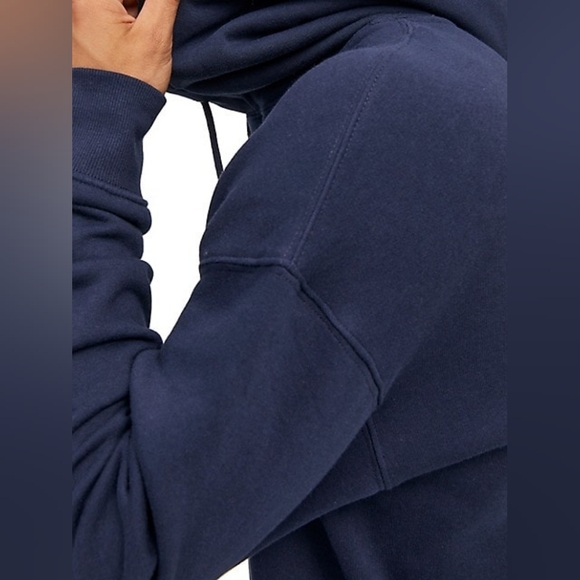 NWOT - Jack and Jones | Pullover Knit Hoodie - Medium - Blue - Picture 6 of 9